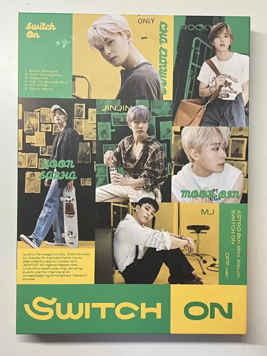 아스트로 스위치온앨범 SWITCH ON ASTRO (CD 제외)